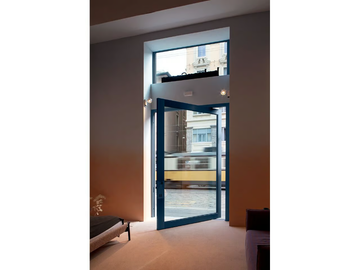 NOVA - Pivot glass entry door by OIKOS VENEZIA - view 3